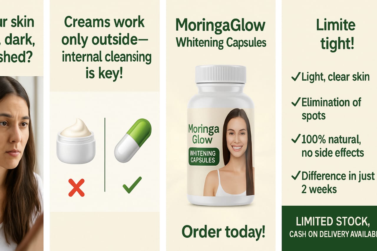 MoringaGlow Whitening Capsules